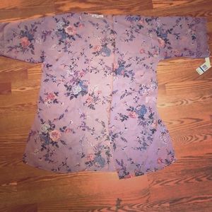 Floral cardigan